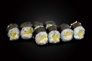 Хосомаки филаделфия и авокадо (110г)