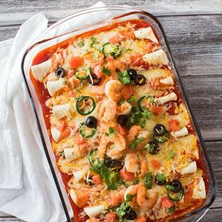 Prawns Enchilada Meal