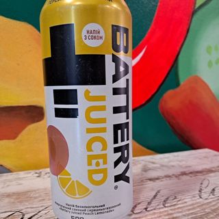 Енергетичний напій Batteri Juicer Peach Lemonade0,5