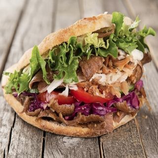 Döner kebab de ternera
