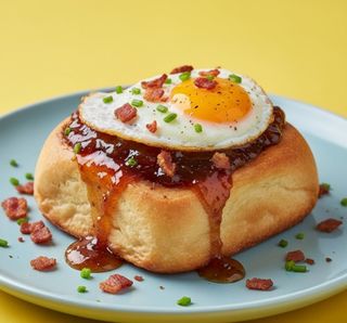 Rollo Con Huevo Y Bacon 1 Ud.