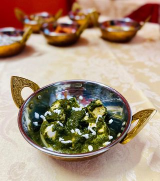 Palak paneer