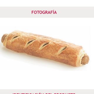 Hojaldre de hot dog de pollo 