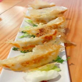 11. Gyoza de carne a la plancha (4 piezas)