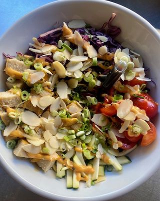 P VEG POLLO SPICY GRANDE