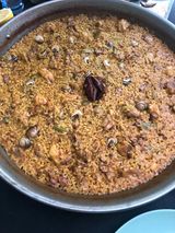 Paella Con Pollo Y Caracoles (Para 2 Personas)