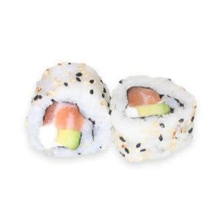 20 California Roll Salmón, Aguacate Y Philadelphia (8 Pzs.)