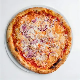 Pizza tonno e cipolla