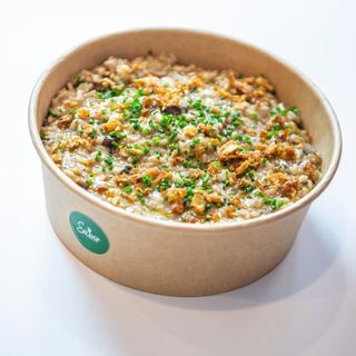 Risotto de setas 100% vegano- Mushroom risotto