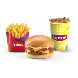 Menù Double Yumburger con Formaggio 