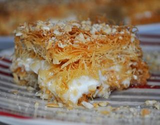 Knafa À La Crème Fraîche
