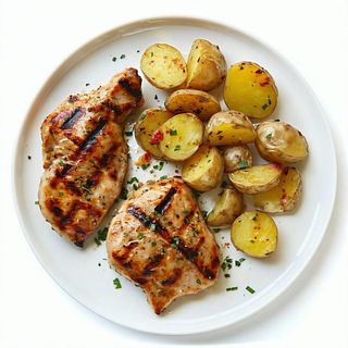 Pollo con patate