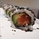 Spicy Salmón Crunch Roll (8 Pzs.)