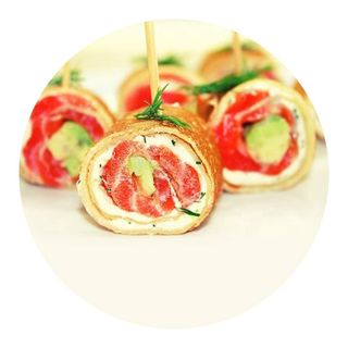 Млинець з форелью та авокадо (280г)