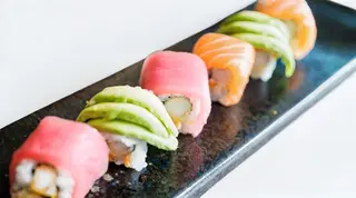 Uramaki rainbow