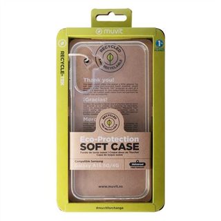 Muvit Sam A15 Funda Recycle 5G Tran - 8426801173576