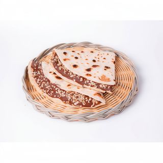 Piadina de Nutella con Cacahuetes