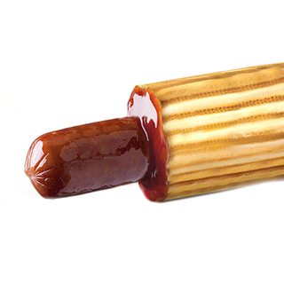 Хот-догXXL Бавар. з Чеддером(світла бул)