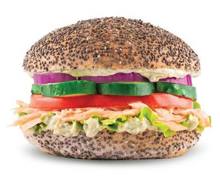 Salmon Taste burger