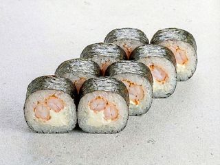 Макі вершковий з креветкою (135g)