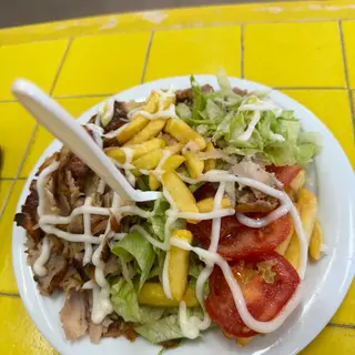 Piatto con patate
