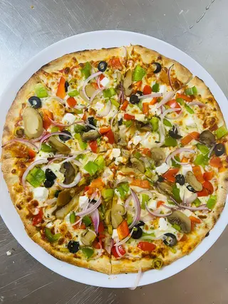11. Pizza Vegetal 30
