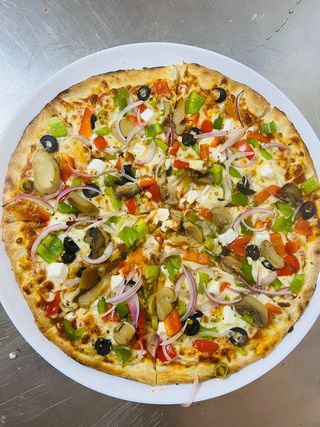 11. Pizza Vegetal 30