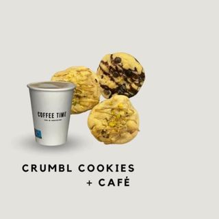 Menú Crumble Cookie y un café 