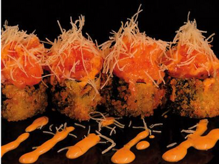 Spicy maki fritto 4 pezzi