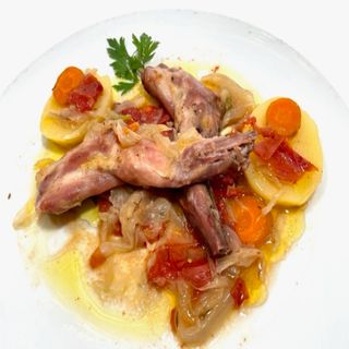 Espalditas De Conejo Al Horno (2 Uds.)