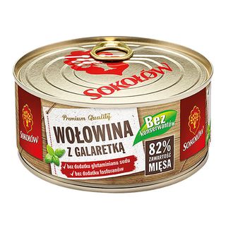 Sokołów Wołowina Z Galaretką 300 G
