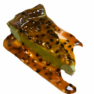 Tarta Queso Matcha Maracuyá