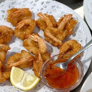 Gambas Fritos con Panko