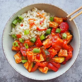 Tofu słodko-kwaśne