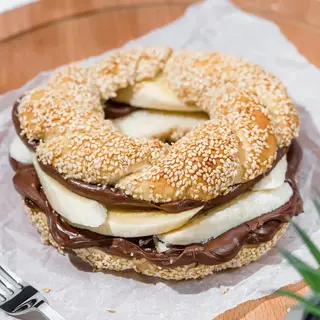 Korjik cu nuttela si banane