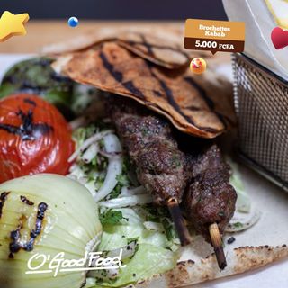 Brochettes Kabab (Kafta)