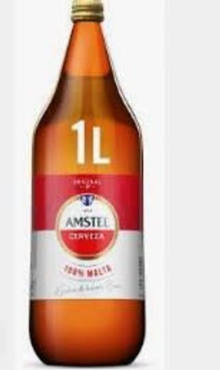 Cerveza Amstel (1 Lt.)