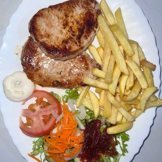 Lomo de cerdo ala plancha