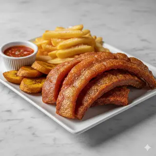 Chicharrón Bandeja (Ración)