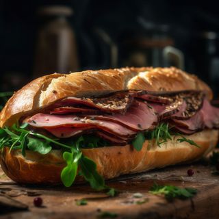 Bocadillo De Pechuga De Pollo Especial