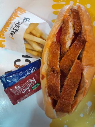 Sandwich Poulet Pané