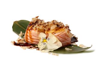 GUN8 gunkan sake flambé 2 pezzi