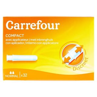 Tampones Con Aplicador Normal Carrefour 32 Ud.