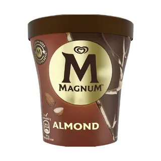 Helado Tarrina Magnum Almendra (440 Ml.)