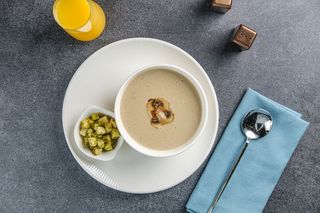 სოკოს კრემ-სუპი