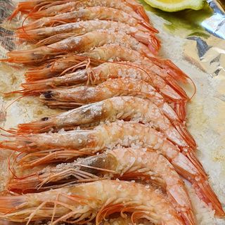 Gambas Frescas A La Plancha