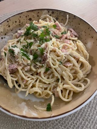 Spaghetti a'la carbonara