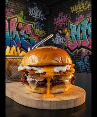 Hamburguesa Trufada