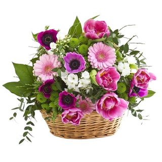 Cesto di fiori misti 