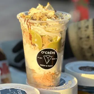 Pistache kunafa cup 